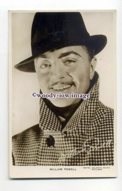 b5124 - Film Actor - William Powell, M.G.M. No.51A - postcard