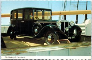 M-92022 Her Majesty's Limousine 1935 Daimler Queen Mary Long Beach CA