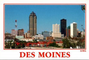 Iowa Des Moines Skyline