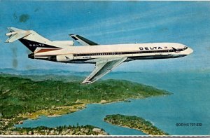 Airplanes Delta Airlines Boeing 727-232