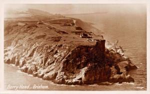 BRIXHAM DEVON UK~BERRY HEAD- AERIAL VIEW PHOTO POSTCARD