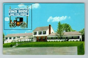 Strongsville OH- Ohio, Coach House, Outside Scenic View, Chrome Postcard 