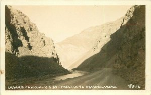 Challis Salmon Idaho 1920s Andrews Cronks Canyon RPPC Photo Postcard  21-13781