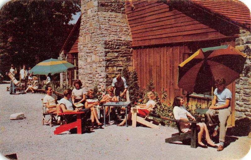 Echo Lake Pennsylvania Intermission Vacation Valley Vintage Postcard K96230