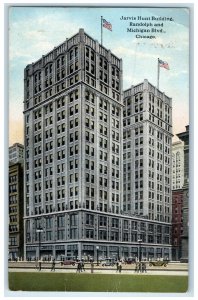 1914 Jarvis Hunt Building Randolph Michigan Boulevard Chicago Illinois Postcard