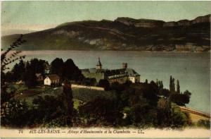 CPA AIX-les-BAINS Abbaye d'HAUTECOMBE et la Chambotte (681777)