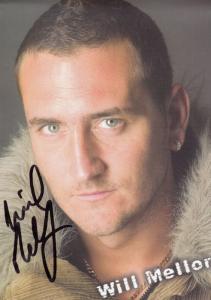 Will Mellor Casualty Hollyoakes Hand Signed Picture Photo