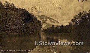 Snoqualmie River - Mt St Washington s, Washington WA  