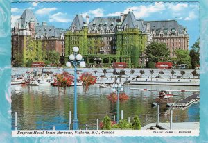 British Columbia Postcard, Empress Hotel, Canada, Postcrossing