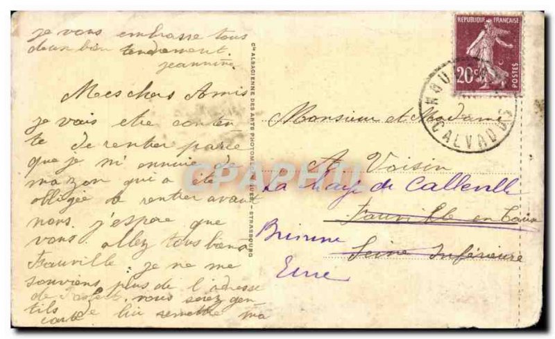 Old Postcard Houlgate Casino and grand hotel