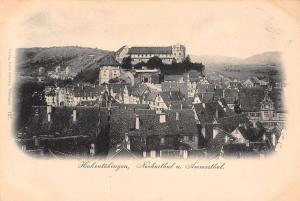 Hohentubingen Germany Neckarthal Ammerthal Antique Postcard J42074