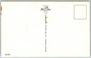 Warren Ohio 1950s Banner Postcard Flowers