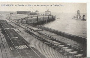 Belgium Postcard - Zeebrugge - Entree Du Mole - De La Claire-Voie - Ref 6545A