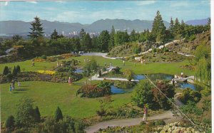 Canada Rock Gardens Queen Elizabeth Park Vancouver British Columbia