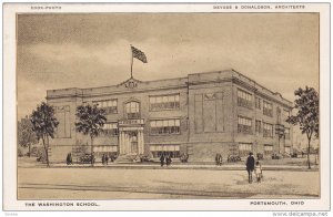The Washington School (Exterior), PORTSMOUTH, Ohio, 1910-1920s