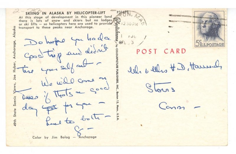 AK - Skiing in Alaska by Helicopter Lift