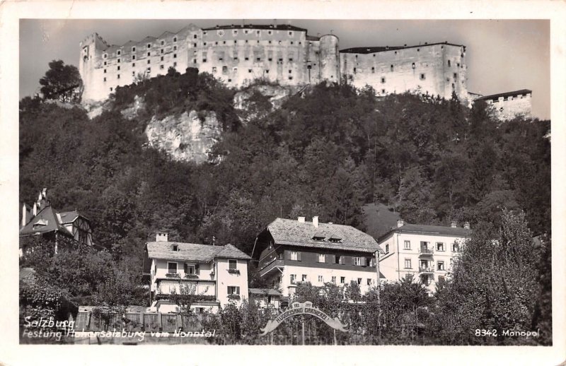 Fetung Hohensalzburg com Nonntal Salzburg Austria Unused 