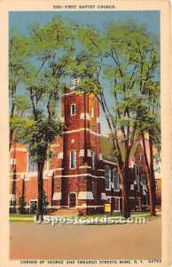 First Baptist Church - Rome, New York