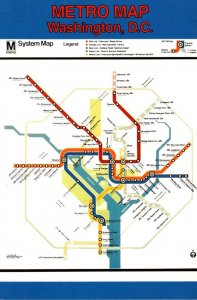 Metro Map Of Washington D C
