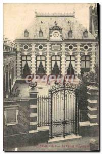 Old Postcard Bank Caisse d & # 39Epargne Beauvais