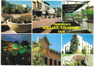 US Colorado. Boulder Mall. Mint card. Beautiful Colorado.