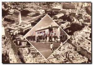 Old Postcard The Hotel Casablanca of Morocco Post