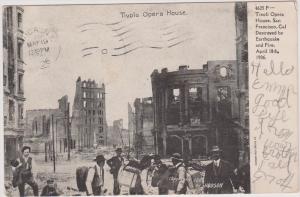 LP66  San Francisco California CA, Earthquake Disaster,  