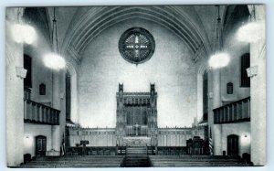 RIVER FOREST, Illinois IL ~ GRACE EVANGELICAL LUTHERAN CHURCH 1940s Postcard