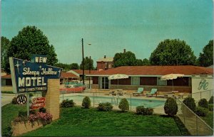 New Sleepy Hollow Motel Belleville IL Postcard PC26