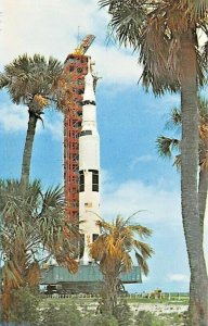 Space Postcards The Apolla 11 Saturn V Space Vehicle atop the Transporter 