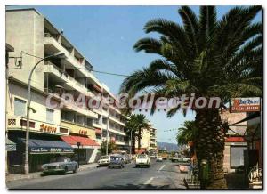 Modern Postcard La Cote D'Azur Cavalaire Var The Pearl of The National Road