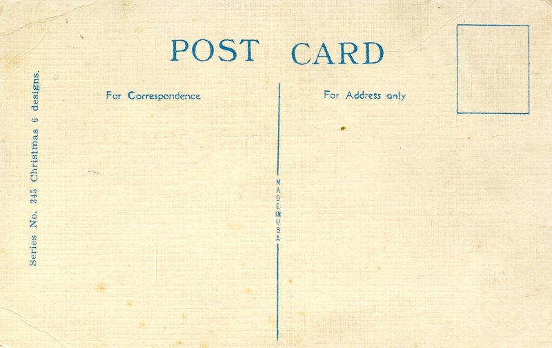 Greeting - Christmas, Santa Claus   (red)