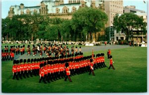 M-23056 The Guards Canada's Parliament Buildings Ottawa Canada