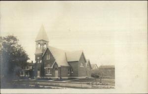 Westfield PA ME Church c1905 Real Photo Postcard