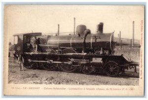 c1910 Schneider Factories High Speed Locomotives Le Creusot France Postcard