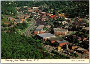 Greetings From Scenic Boone North Carolina Buildings Highways Grounds Postcard