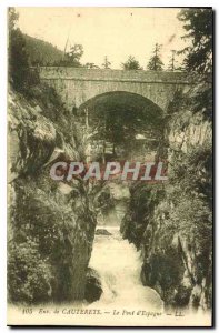 Postcard Old Env Cauterets Pont d'Espagne