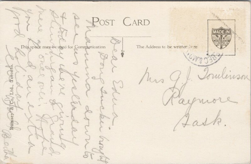 The Grand Mere Rock QC Quebec Rumsey & Co Postcard H12