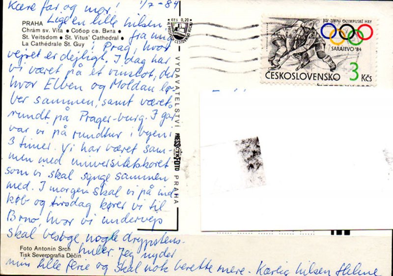 CZECHOSLOVAKIA. PRAHA. Churchs.