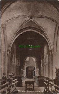 Kent? Postcard - Interior of Minster Church    RS27053