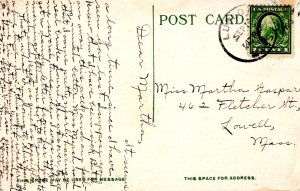 Springfield, Massachusetts - The Chestnut Street School - in 1919