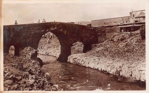 AFRICA-MOROC-MOROCCO KHENIFRA PONT PORTUGAIS sur l'OUM er REBIA~PHOTO POSTCARD