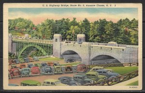 New York, Ausable Chasm - Highway Bridge - [NY-292]