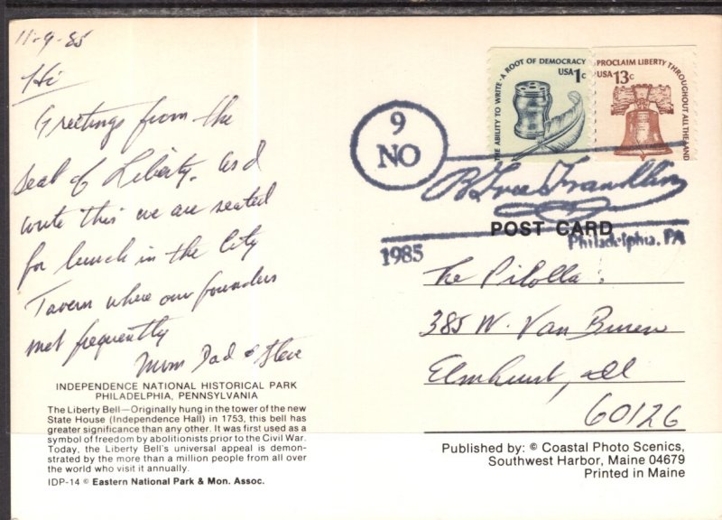 Liberty Bell,Independence Hall,Philadelphia,PA BIN