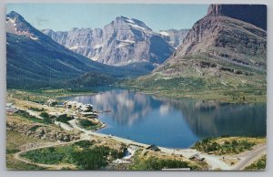 National & State Parks~May Glacier Hotel~Glacier Nat Park~Vintage Postcard