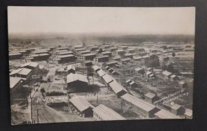 Mint Postcard America Birdseye View Camp Lee Virginia RPPC Military Army