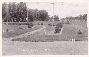 North Dakota Grafton City Park Real Photo