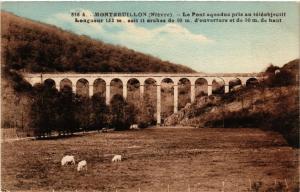 CPA MONTREUILLON - Le Pont aqueduc pris au teleobjectil (457292)