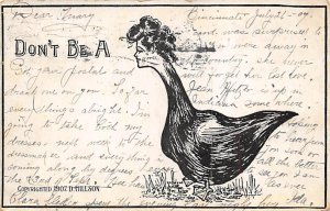 Don't Be a Chicken Chicken 1907 