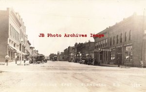 SD, Flandreau, South Dakota, RPPC, Second Avenue East, Photo No 7885